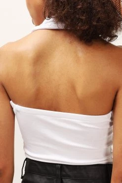 STORETS Stella Collared Halter Top