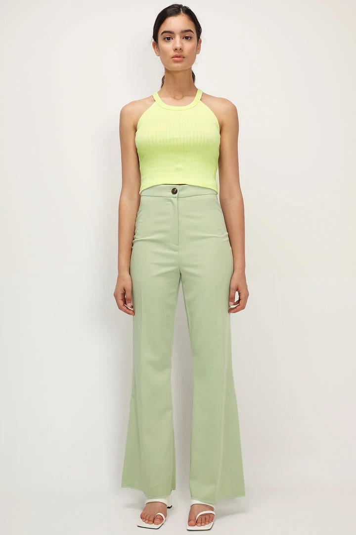 STORETS SALE Zuri Ribbed Halter Neck Top CLOTHING