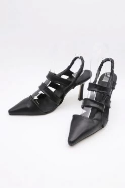 STORETS Braelynn Pointy Toe Slingback Pumps