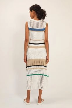 STORETS CLOTHING Celine Stripe Knitted Dress