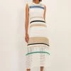 STORETS CLOTHING Celine Stripe Knitted Dress
