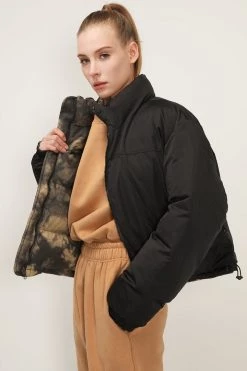 STORETS Hazel Reversible Printed Puffer Jacket CLOTHING