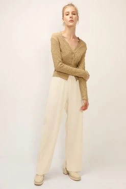 STORETS SALE CLOTHING Arianna Wide Leg Pleated Pants