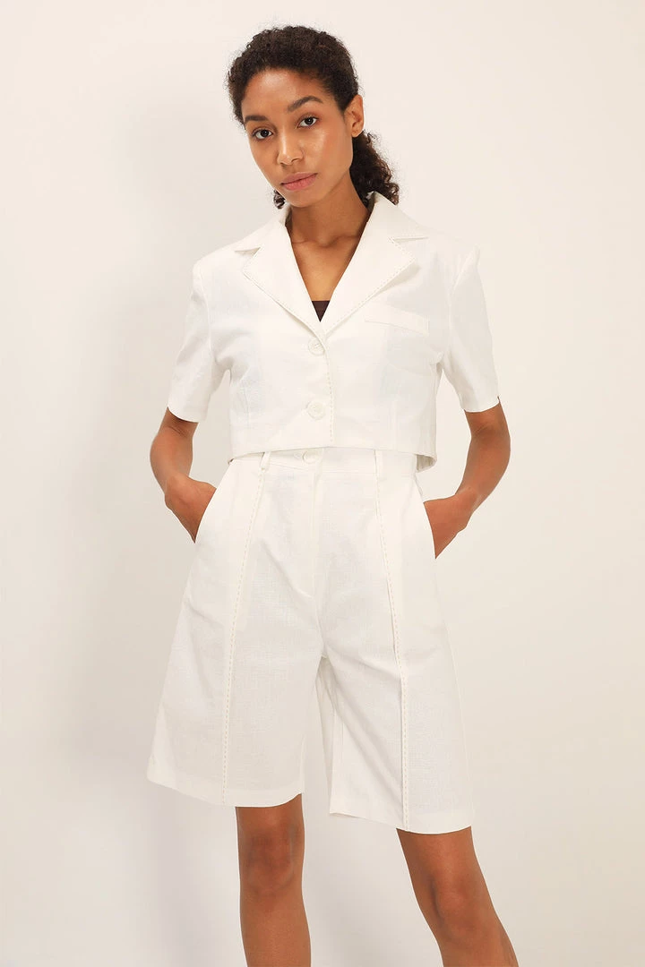 STORETS SALE Tinsley Contrast Stitch Shorts CLOTHING