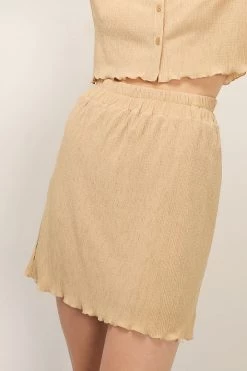 STORETS SALE Aubrie Crinkle Skirt CLOTHING