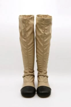 STORETS ACCESSORIES Selah Mary Jane Pleather High Boots