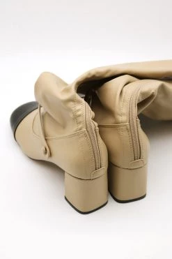 STORETS ACCESSORIES Selah Mary Jane Pleather High Boots