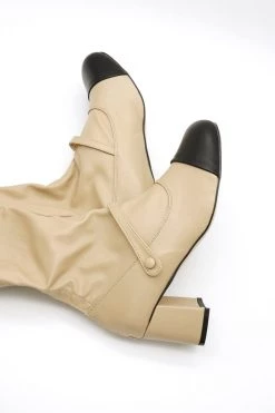 STORETS ACCESSORIES Selah Mary Jane Pleather High Boots