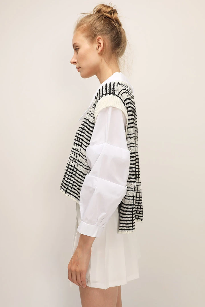 STORETS SALE CLOTHING Adalyn Layered Vest Shirt