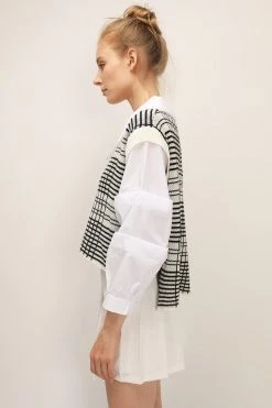 STORETS SALE CLOTHING Adalyn Layered Vest Shirt