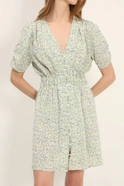 STORETS CLOTHING Dannii Button Through Tea Dress