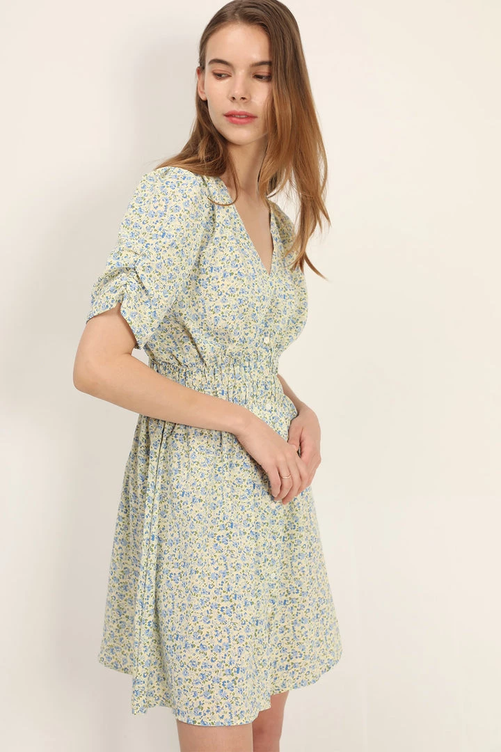 STORETS CLOTHING Dannii Button Through Tea Dress