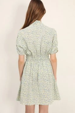 STORETS CLOTHING Dannii Button Through Tea Dress