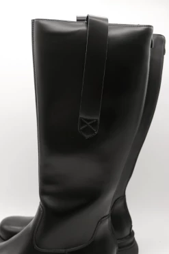 STORETS Wanda Zip-up Knee Pleather Knee Boots ACCESSORIES