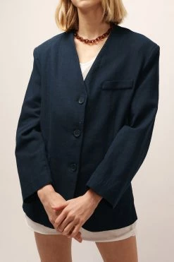 STORETS Wanda Zip-up Knee Pleather Knee Boots ACCESSORIES