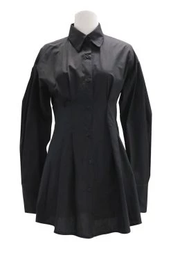 STORETS CLOTHING Blair Pintuck Shirt Dress