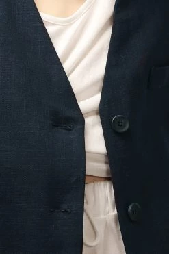 STORETS SALE Emma Oversized Collarless Blazer CLOTHING