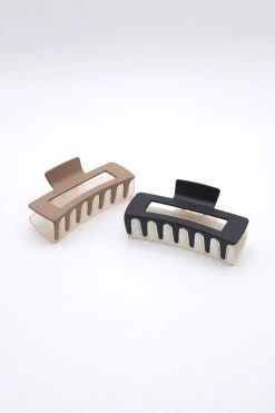 STORETS ACCESSORIES Colorblock Hair Claw