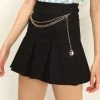 STORETS Blakely Pleated Skort W/Chain