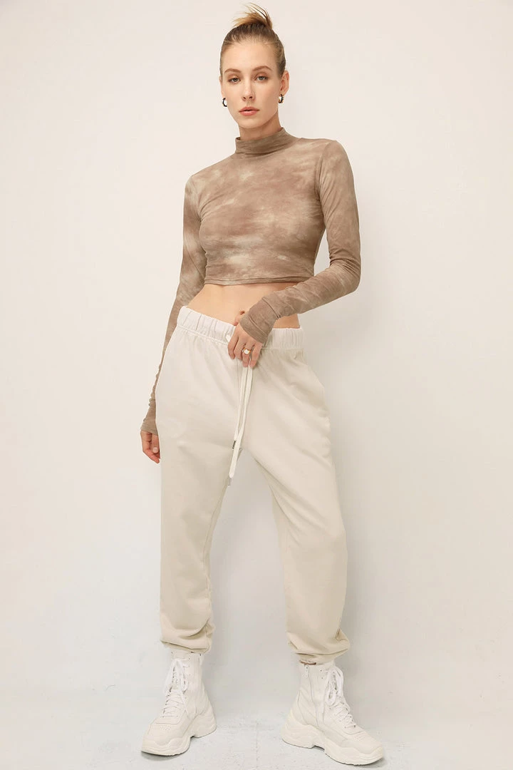 STORETS Alexa Tie Dye High Neck Top