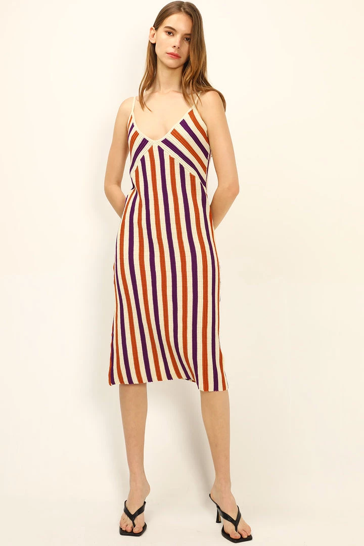 STORETS Patricia Knitted Strap Dress CLOTHING