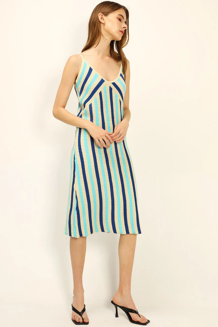 STORETS Patricia Knitted Strap Dress CLOTHING