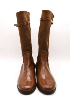 STORETS ACCESSORIES Sharon Pleather Middle Boots