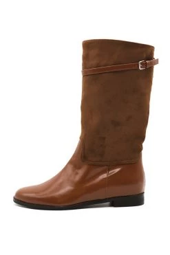 STORETS ACCESSORIES Sharon Pleather Middle Boots