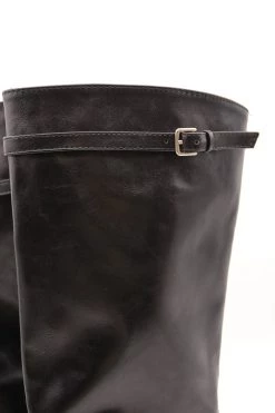 STORETS ACCESSORIES Sharon Pleather Middle Boots