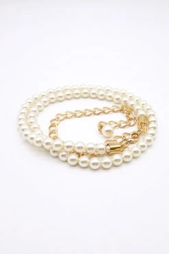STORETS Dream Pearl Chain Belt ACCESSORIES