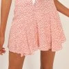 STORETS Emily Sweetheart Ruffled Skort CLOTHING