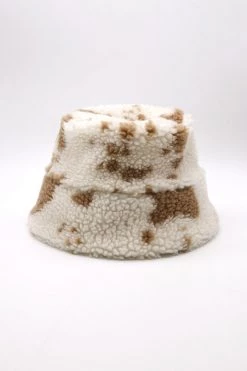 STORETS ACCESSORIES Sara Dalmatian Fluffy Bucket Hat