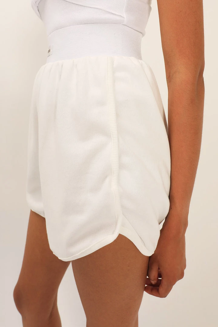 STORETS SALE Mia Ribbed Trim Runner Shorts CLOTHING