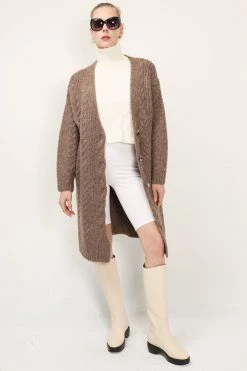 STORETS SALE Zoe Cable Knit Cardigan