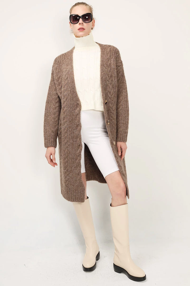 STORETS SALE Zoe Cable Knit Cardigan
