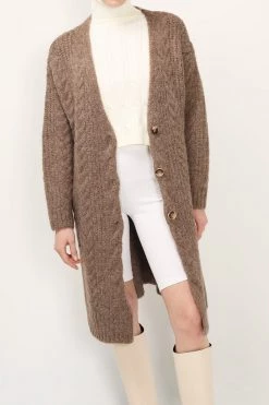 STORETS SALE Zoe Cable Knit Cardigan