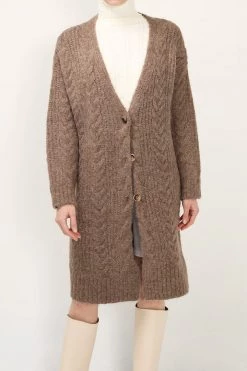 STORETS SALE Zoe Cable Knit Cardigan