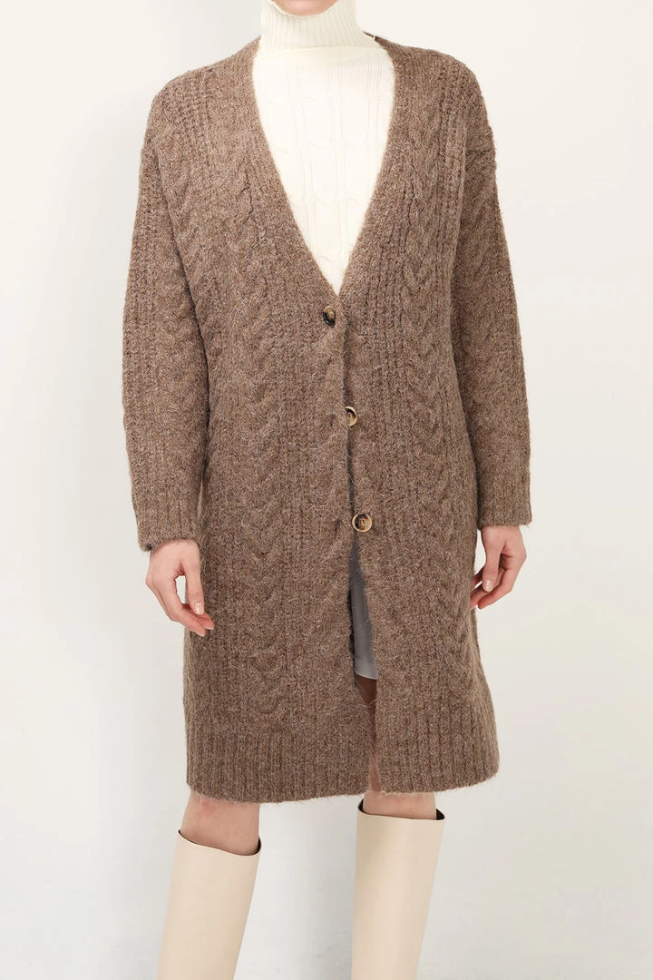 STORETS SALE Zoe Cable Knit Cardigan
