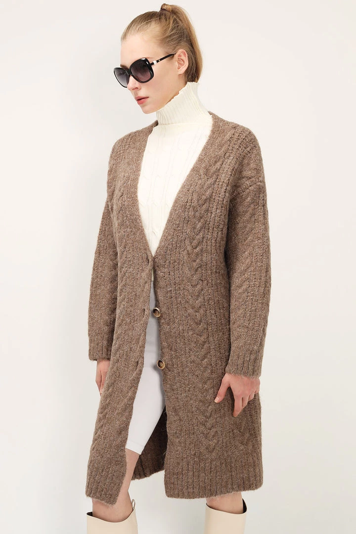 STORETS SALE Zoe Cable Knit Cardigan