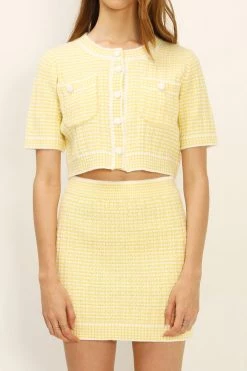 STORETS Gemma Knitted Cardi And Skirt Set BEST-SELLERS