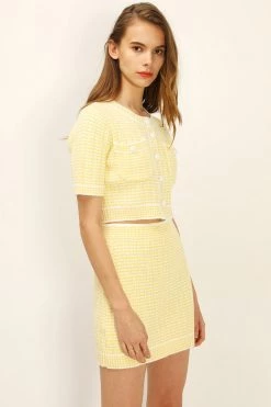 STORETS Gemma Knitted Cardi And Skirt Set BEST-SELLERS