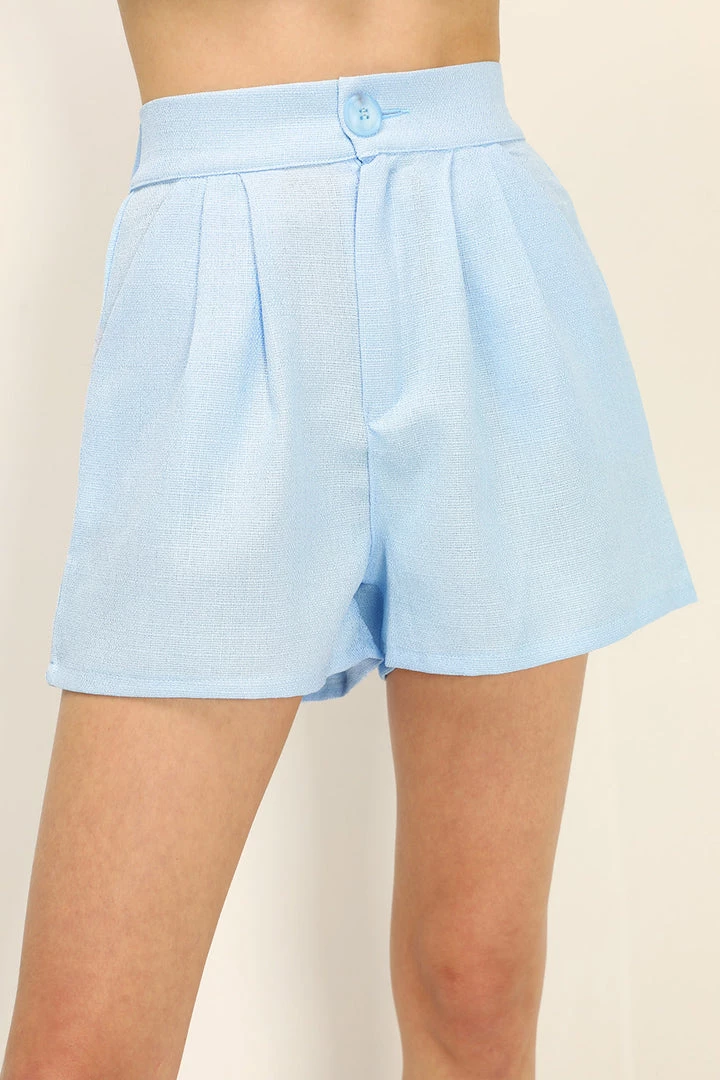 STORETS Valeria Pintuck Shorts