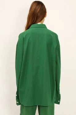 STORETS Influencer Sadie Boyfriend Linen Shirt BEST-SELLERS