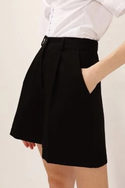 STORETS Maci Pintuck Shorts CLOTHING