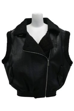 STORETS Arya Faux Shearling Vest CLOTHING