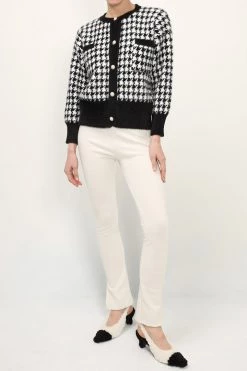 STORETS Danna Slit Hem Ribbed Leggings CLOTHING