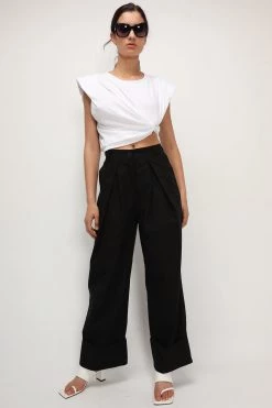 STORETS Elena Padded Shoulder T-shirt BEST-SELLERS