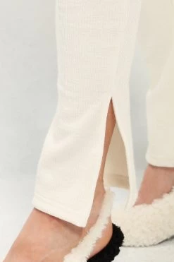 STORETS Danna Slit Hem Ribbed Leggings CLOTHING