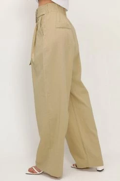 STORETS Hadlee Belted Slouchy Pants CLOTHING