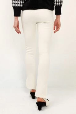 STORETS Danna Slit Hem Ribbed Leggings CLOTHING